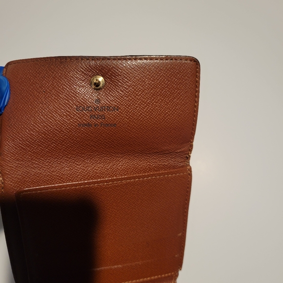 Louis Vuitton Monogram Elise Portefeuille Trifold Leather Wallet - Authentic LV - Picture 5 of 8
